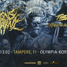Signs of the Swarm (USA) + Ten56 (FRA) + Oceans Ate Alaska (UK) + Face Yourself (FRA/USA)